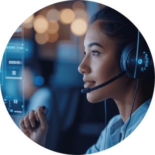 Visuel rond service support Visuel rond service support